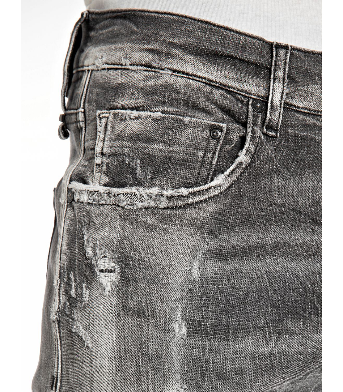 Aged Eco 20 year スリムテーパード MICKYM パワーストレッチデニム 詳細画像 グレー 7